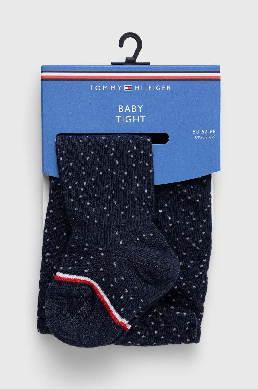 Tommy Hilfiger Pančuchy pre bábätká tmavomodrá farba - Pepit.sk