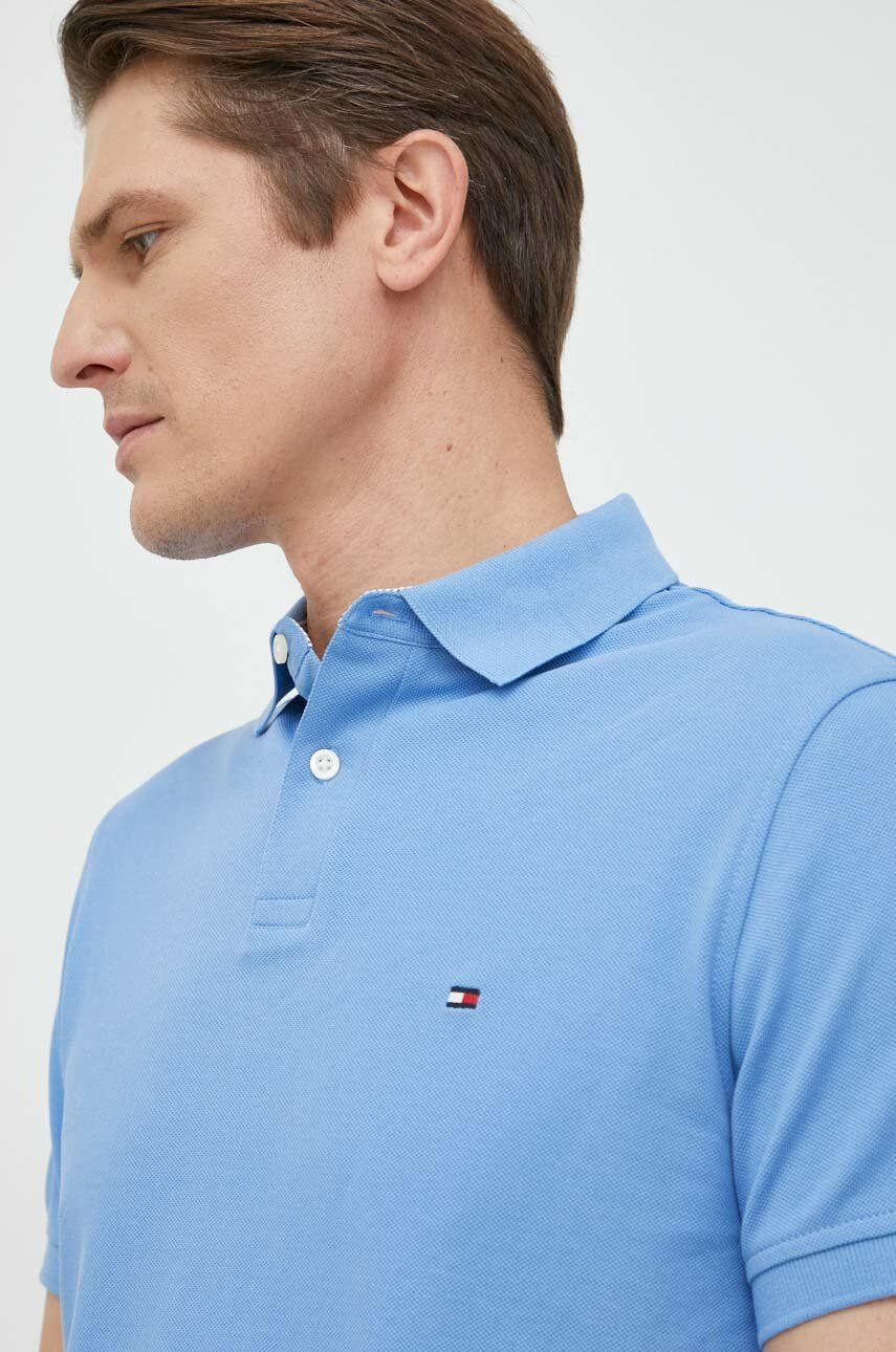 Tommy Hilfiger Polo tričko dámsky zelená farba - Pepit.sk