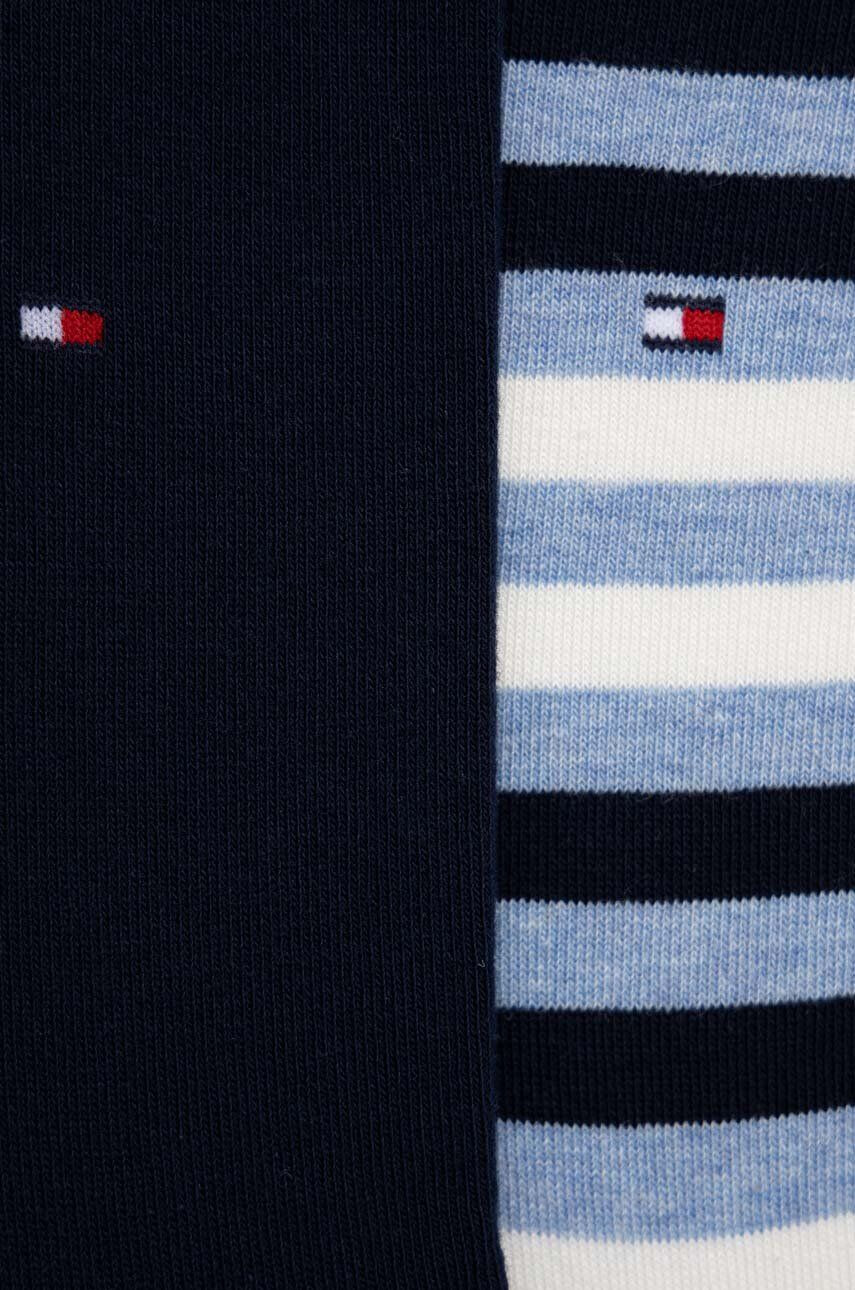 Tommy Hilfiger Ponožky 2-pak pánske tmavomodrá farba - Pepit.sk