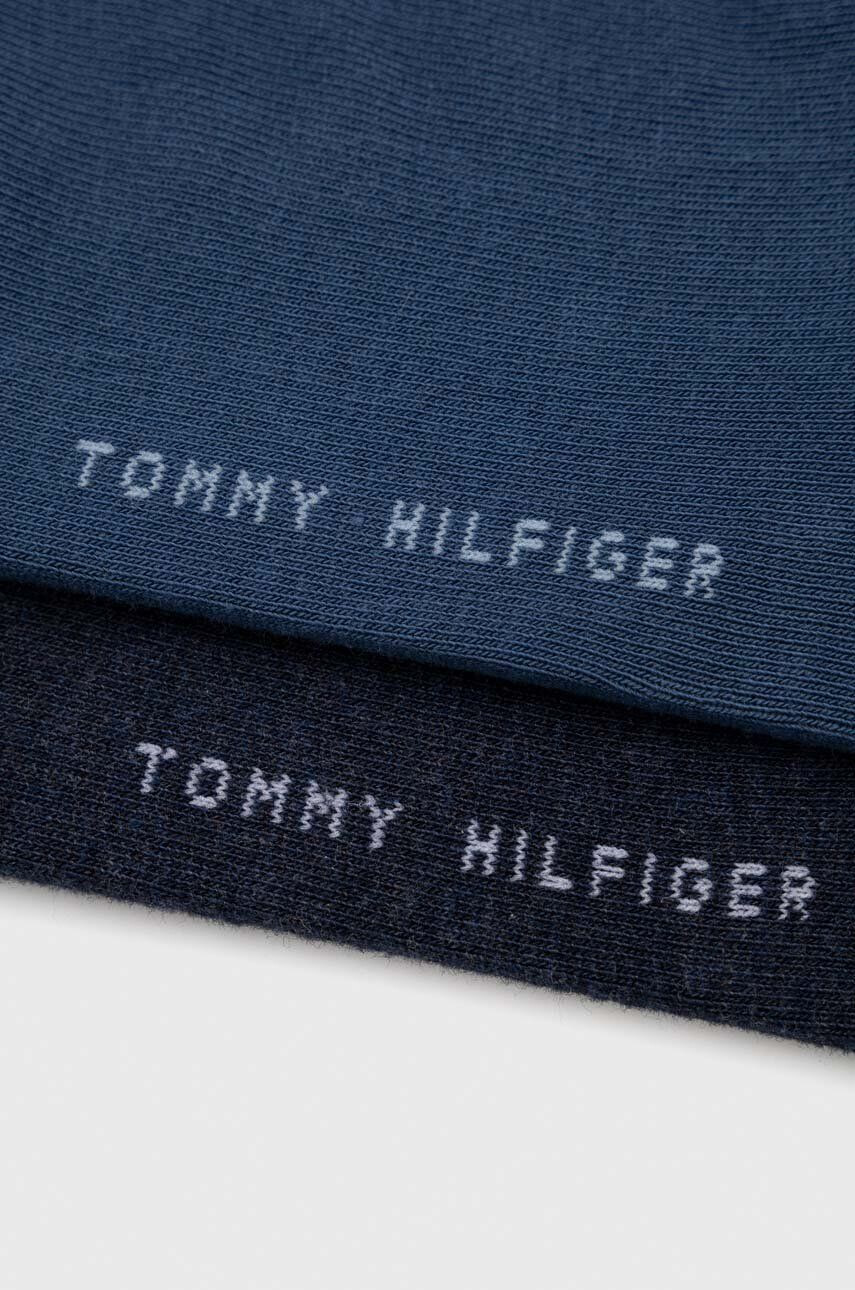 Tommy Hilfiger Ponožky 2-pak pánske tmavomodrá farba - Pepit.sk