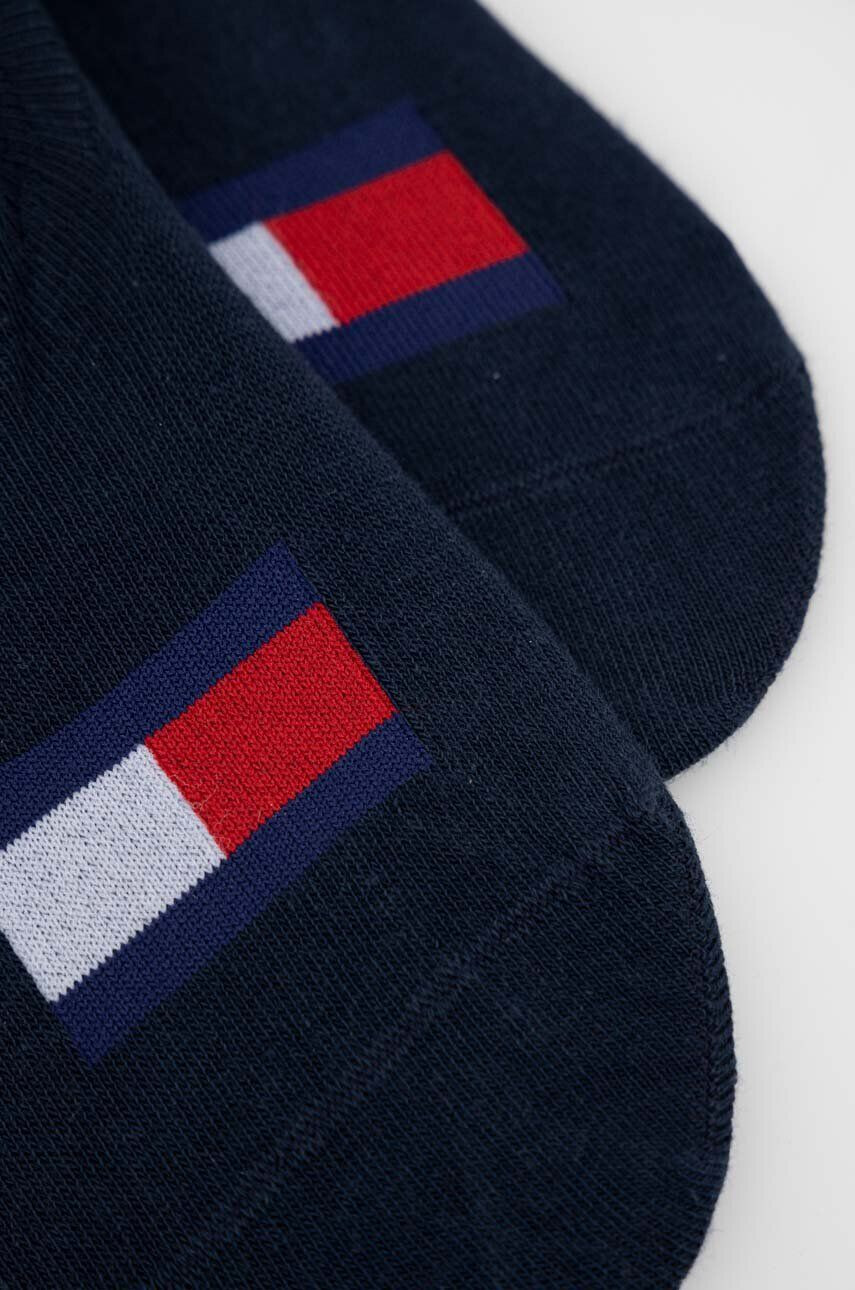 Tommy Hilfiger Ponožky 2-pak pánske tmavomodrá farba - Pepit.sk