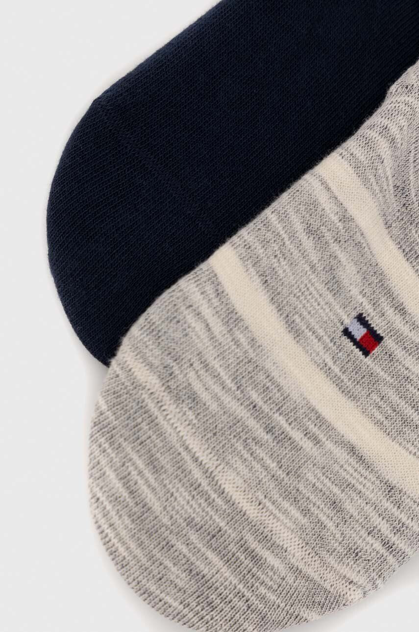 Tommy Hilfiger Ponožky 2-pak pánske tmavomodrá farba - Pepit.sk