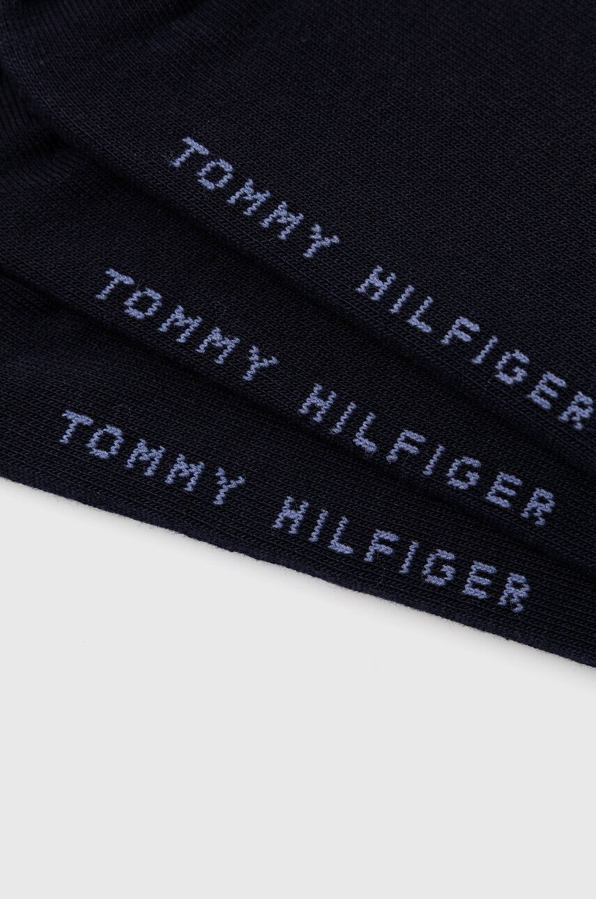 Tommy Hilfiger Ponožky 3-pak pánske tmavomodrá farba - Pepit.sk