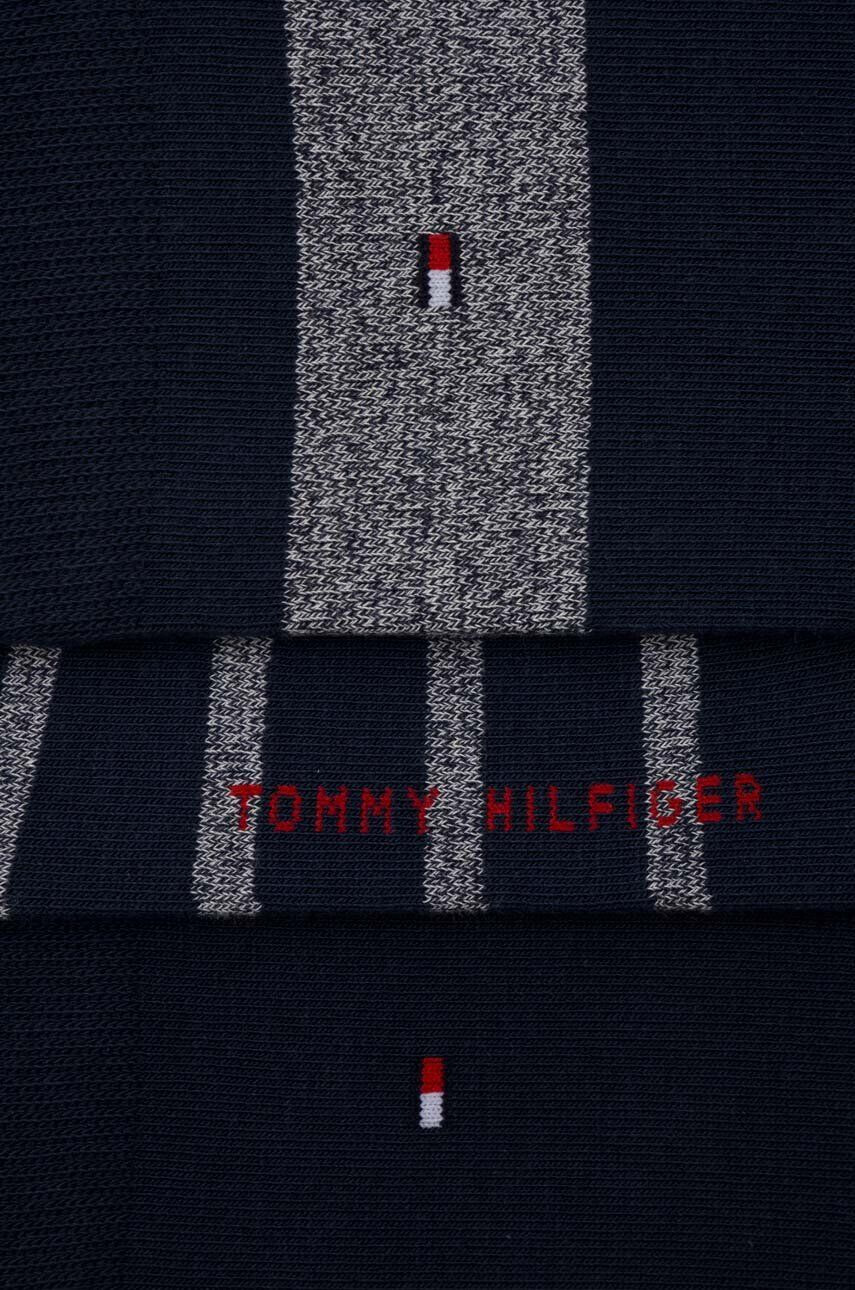 Tommy Hilfiger Ponožky 5-pak pánske tmavomodrá farba - Pepit.sk