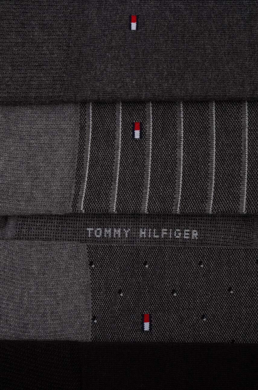 Tommy Hilfiger Ponožky 5-pak pánske šedá farba - Pepit.sk