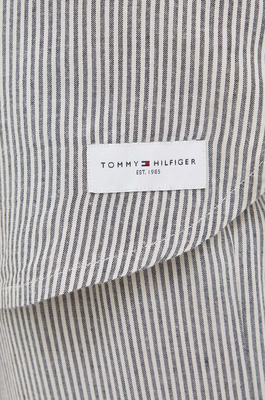 Tommy Hilfiger Pyžamová košeľa dámska béžová farba - Pepit.sk