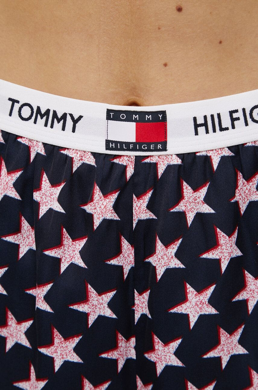 Tommy Hilfiger Pyžamové šortky dámske tmavomodrá farba - Pepit.sk