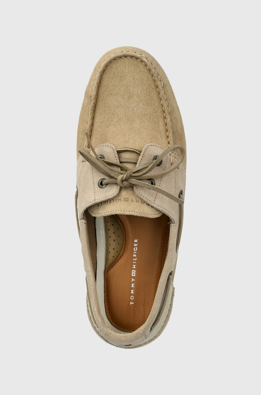 Tommy Hilfiger Semišové mokasíny TH BOAT SHOE CORE SUEDE - Pepit.sk