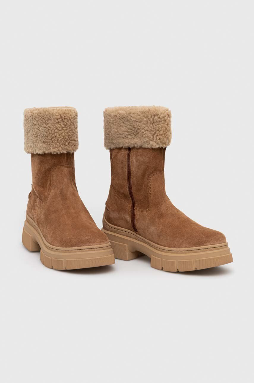 Tommy Hilfiger Semišové topánky Warm Lining Suede Low Boot - Pepit.sk