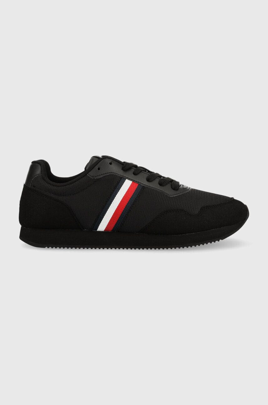 Tommy Hilfiger Tenisky CORE LO RUNNER čierna farba FM0FM04504 - Pepit.sk