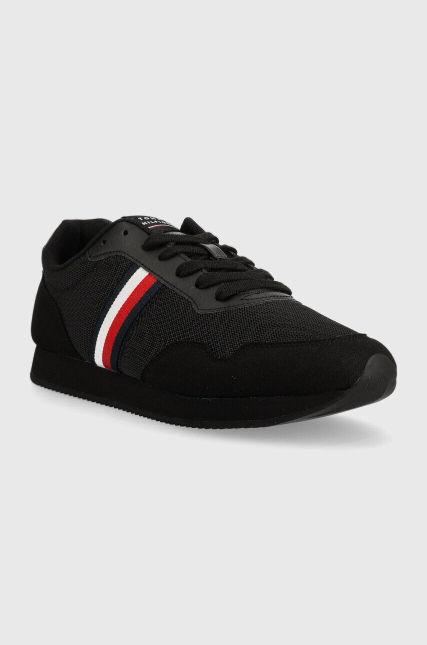 Tommy Hilfiger Tenisky CORE LO RUNNER čierna farba FM0FM04504 - Pepit.sk