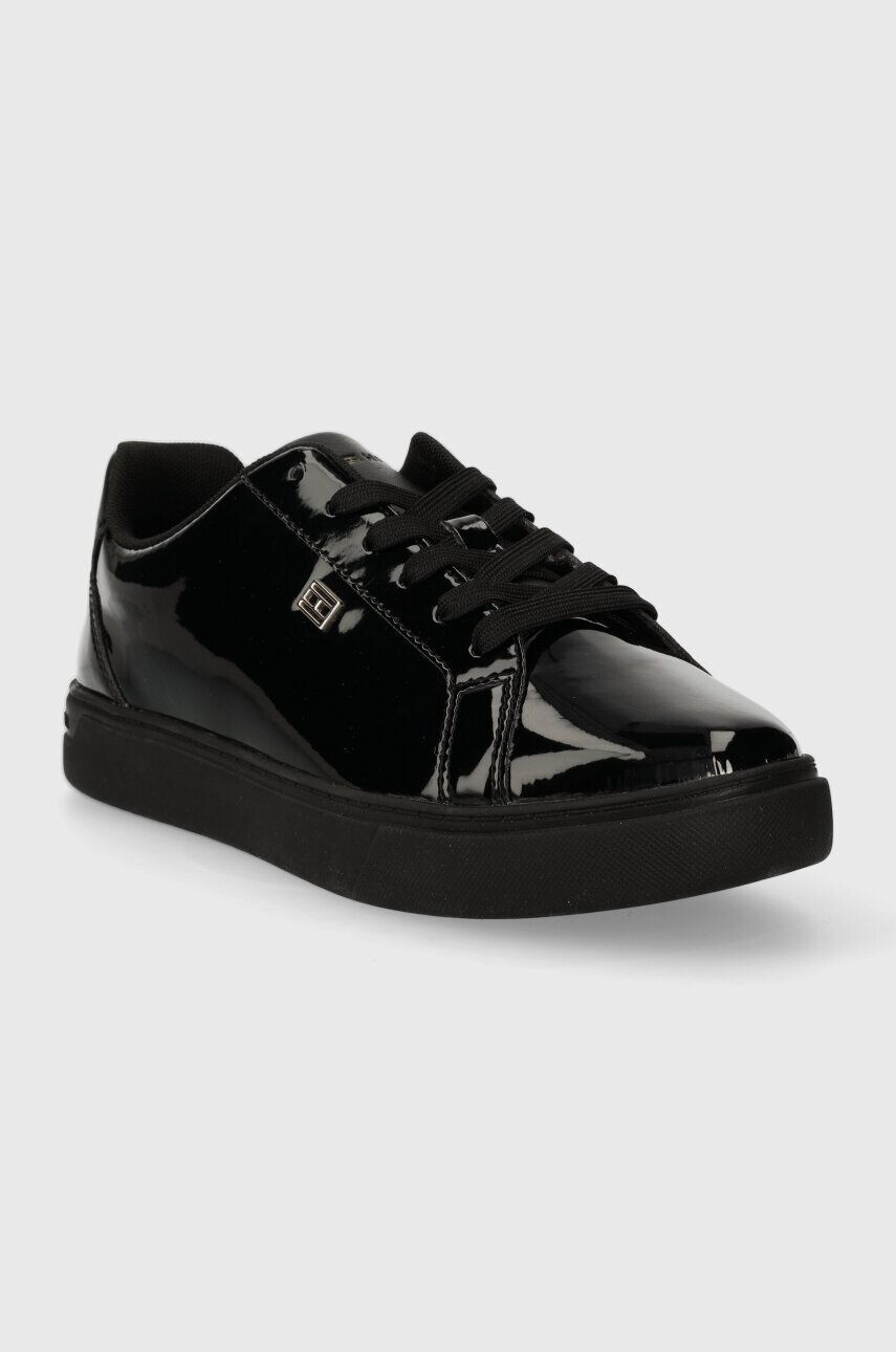 Tommy Hilfiger Tenisky ESSENTIAL COURT SNEAKER PATENT čierna farba FW0FW07868 - Pepit.sk