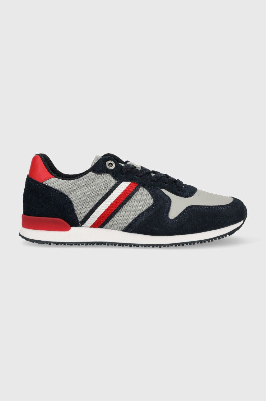 Tommy Hilfiger Tenisky ICONIC RUNNER MIX tmavomodrá farba FM0FM04282 - Pepit.sk