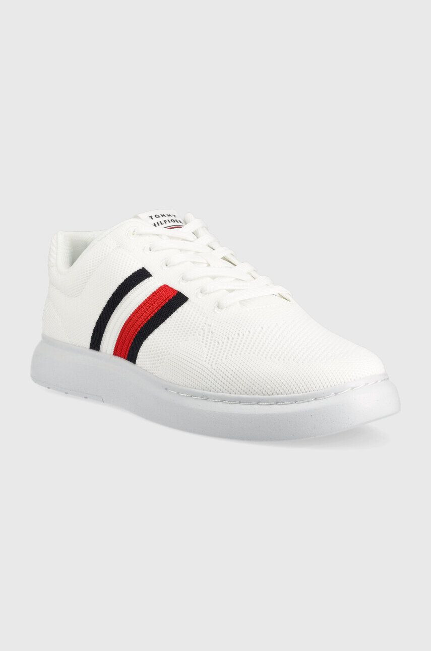 Tommy Hilfiger Tenisky LIGHTWEIGHT CUPSOLE biela farba FM0FM04587 - Pepit.sk