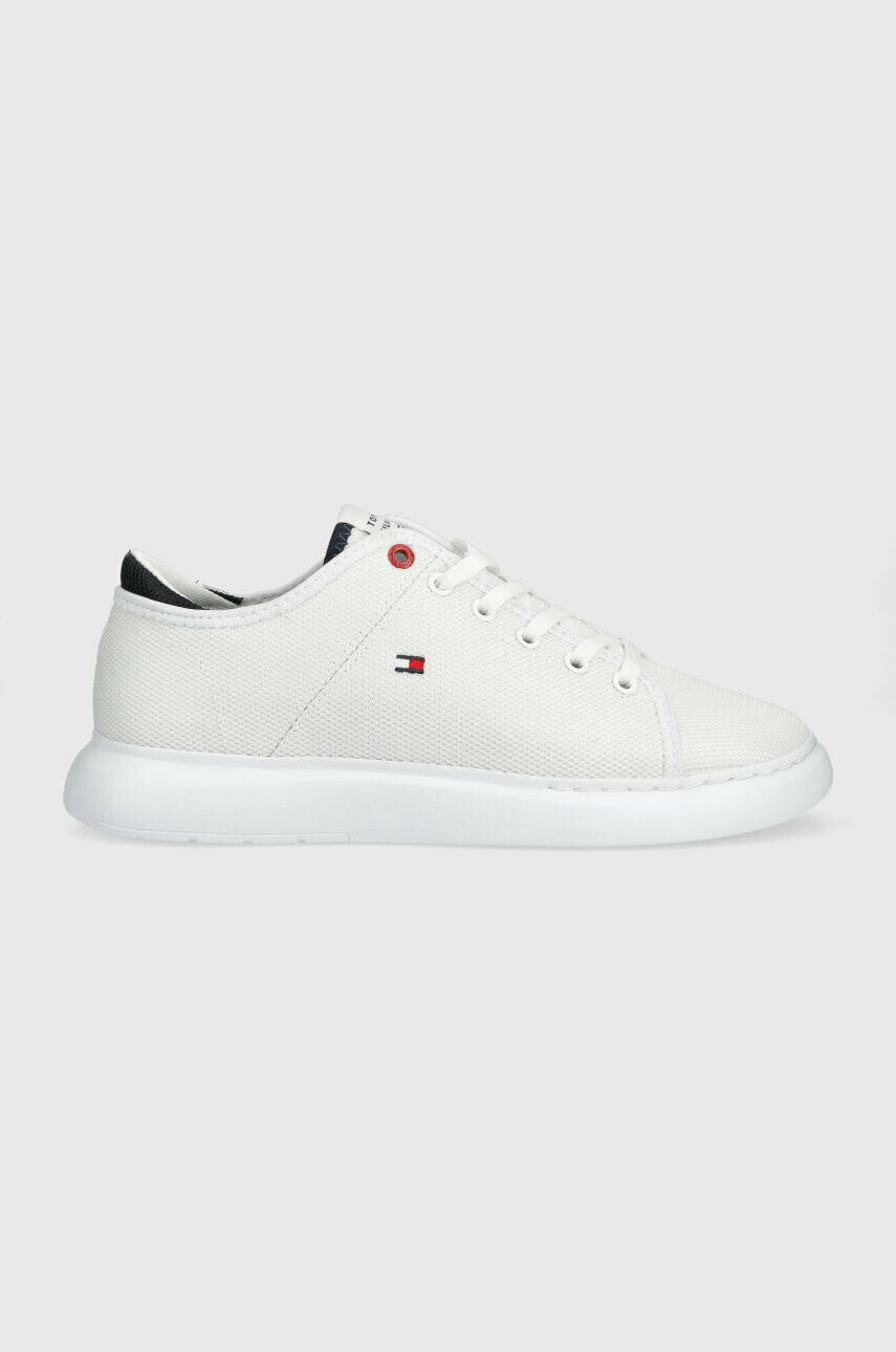 Tommy Hilfiger Tenisky LIGHTWEIGHT TEXTILE CUPSOLE biela farba FM0FM04426 - Pepit.sk