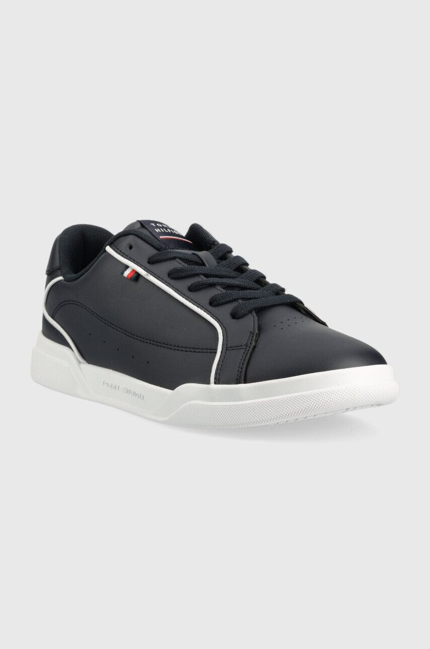 Tommy Hilfiger Tenisky LO CUP LEATHER tmavomodrá farba FM0FM04429 - Pepit.sk