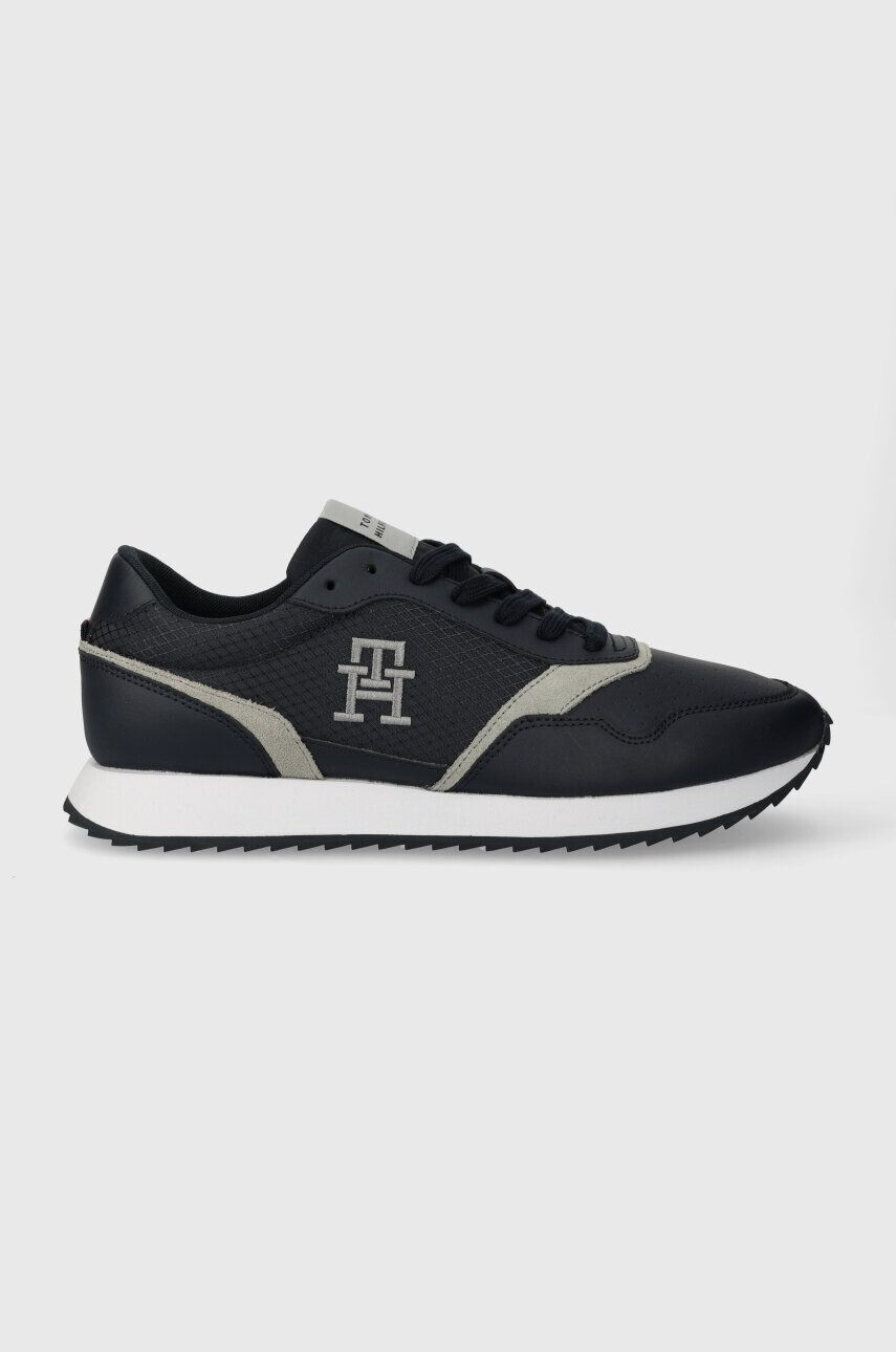 Tommy Hilfiger Tenisky RUNNER EVO MIX LTH MIX tmavomodrá farba FM0FM04887 - Pepit.sk