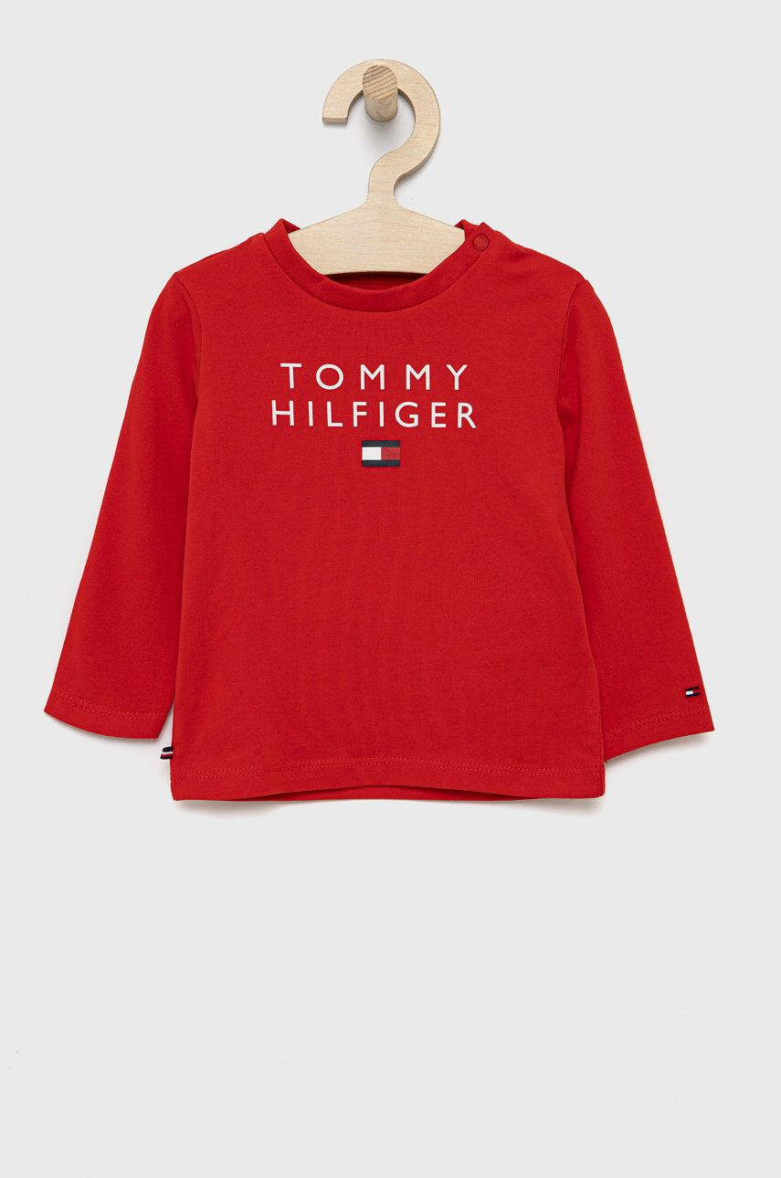 Tommy Hilfiger Tričko s dlhým rukávom pre bábätká - Pepit.sk