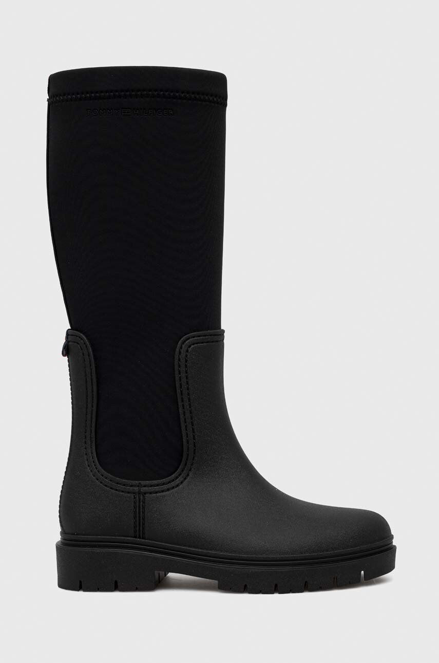 Tommy Hilfiger Vysoké čižmy Rain Boot Long Shaft - Pepit.sk