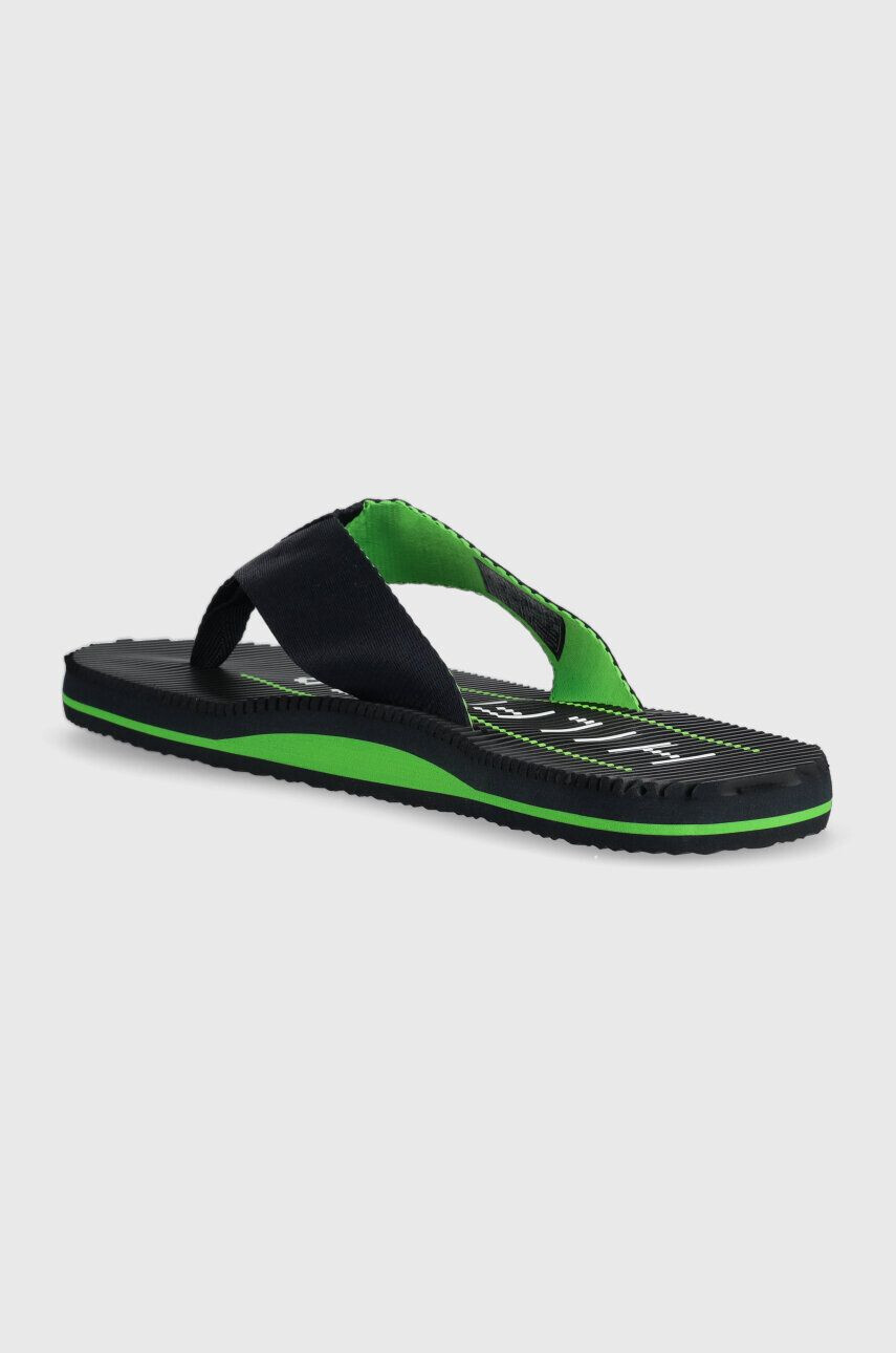 Tommy Hilfiger Žabky MASSAGE FOOTBED BEACH SANDAL pánske tmavomodrá farba FM0FM04474 - Pepit.sk