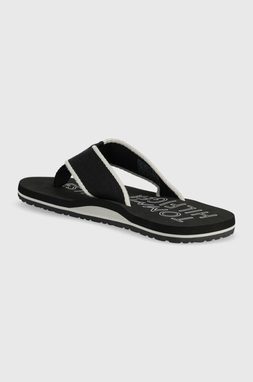 Tommy Hilfiger Žabky SPORTY HILFIGER BEACH SANDAL pánske čierna farba FM0FM04469 - Pepit.sk