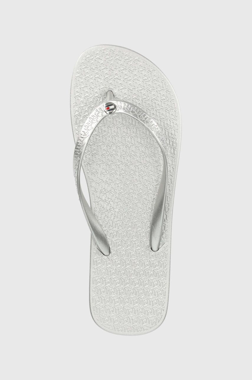 Tommy Hilfiger Žabky Th Metallic Flat Beach - Pepit.sk