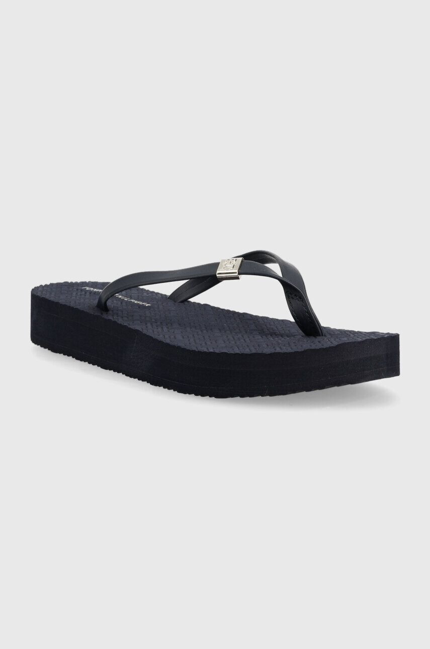 Tommy Hilfiger Žabky TH MONOGRAM FLAT SANDAL - Pepit.sk