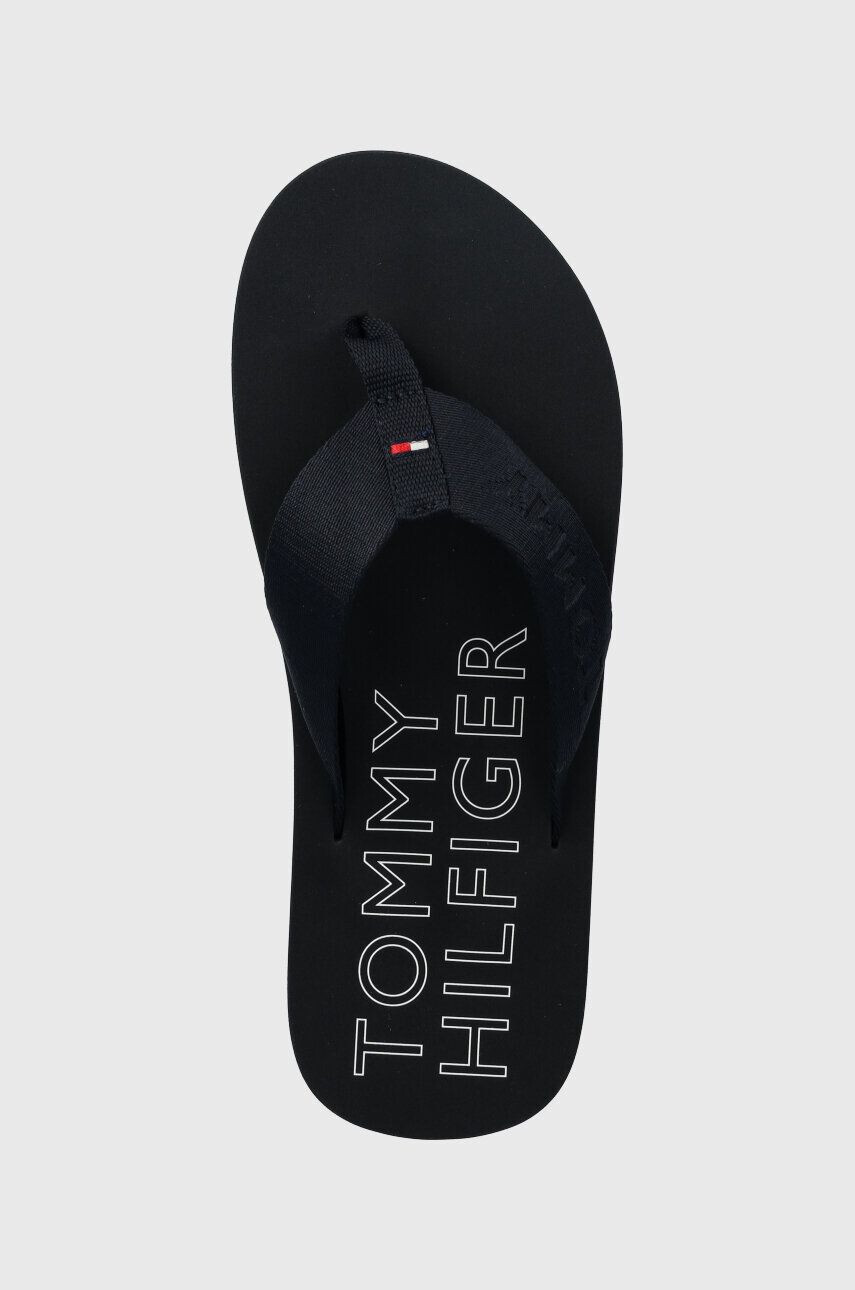 Tommy Hilfiger Žabky TONAL HILFIGER BEACH SANDAL pánske tmavomodrá farba FM0FM04472 - Pepit.sk