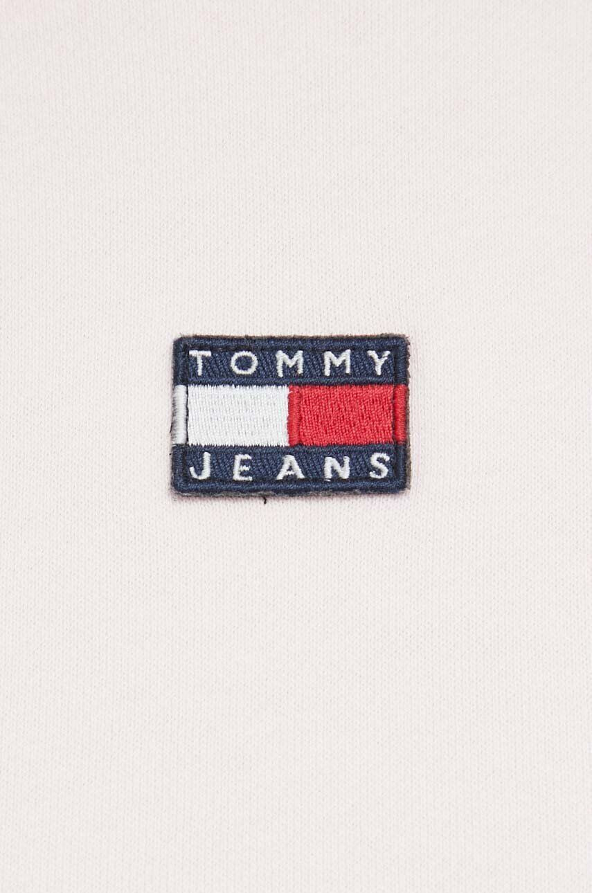 Tommy Jeans Bavlnená mikina pánska čierna farba jednofarebná - Pepit.sk