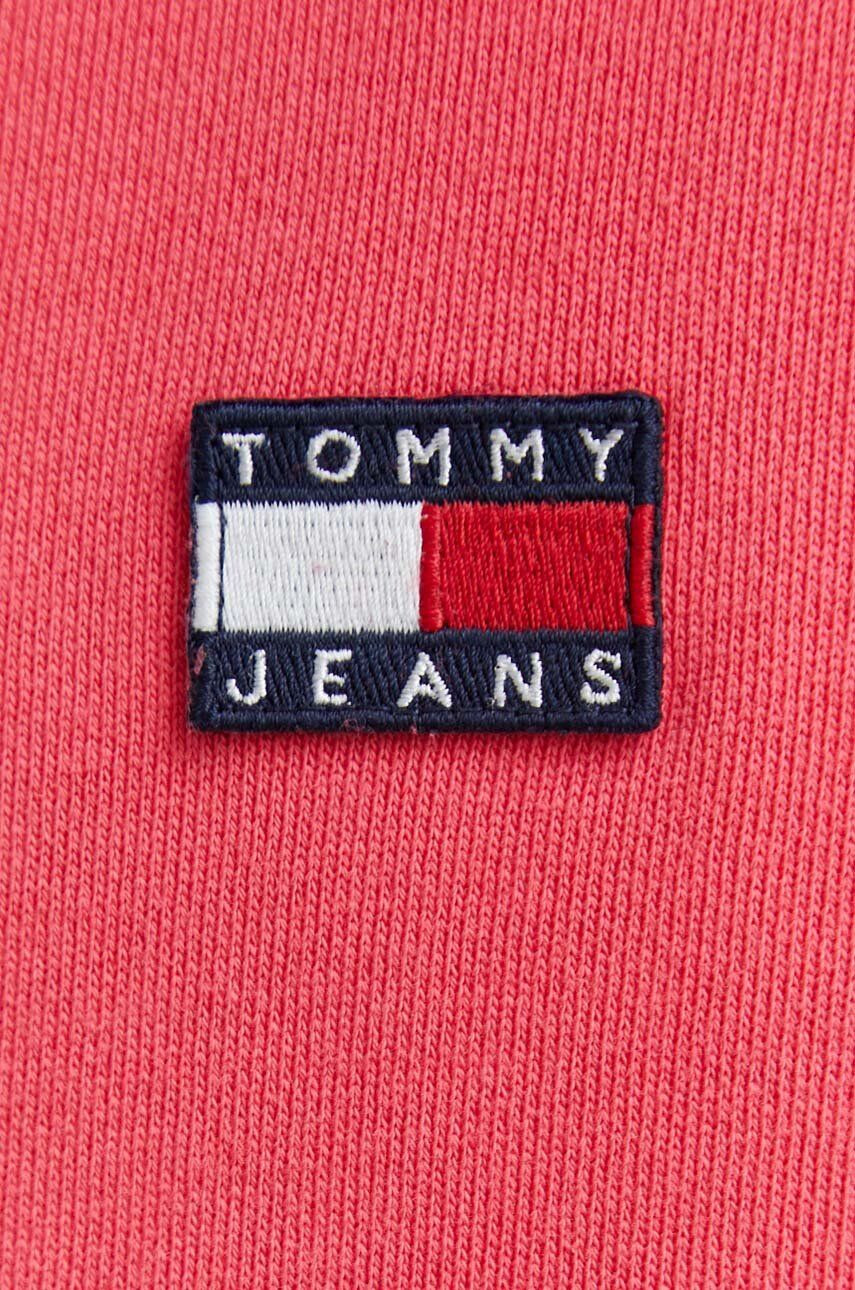 Tommy Jeans Bavlnená mikina dámska biela farba jednofarebná - Pepit.sk