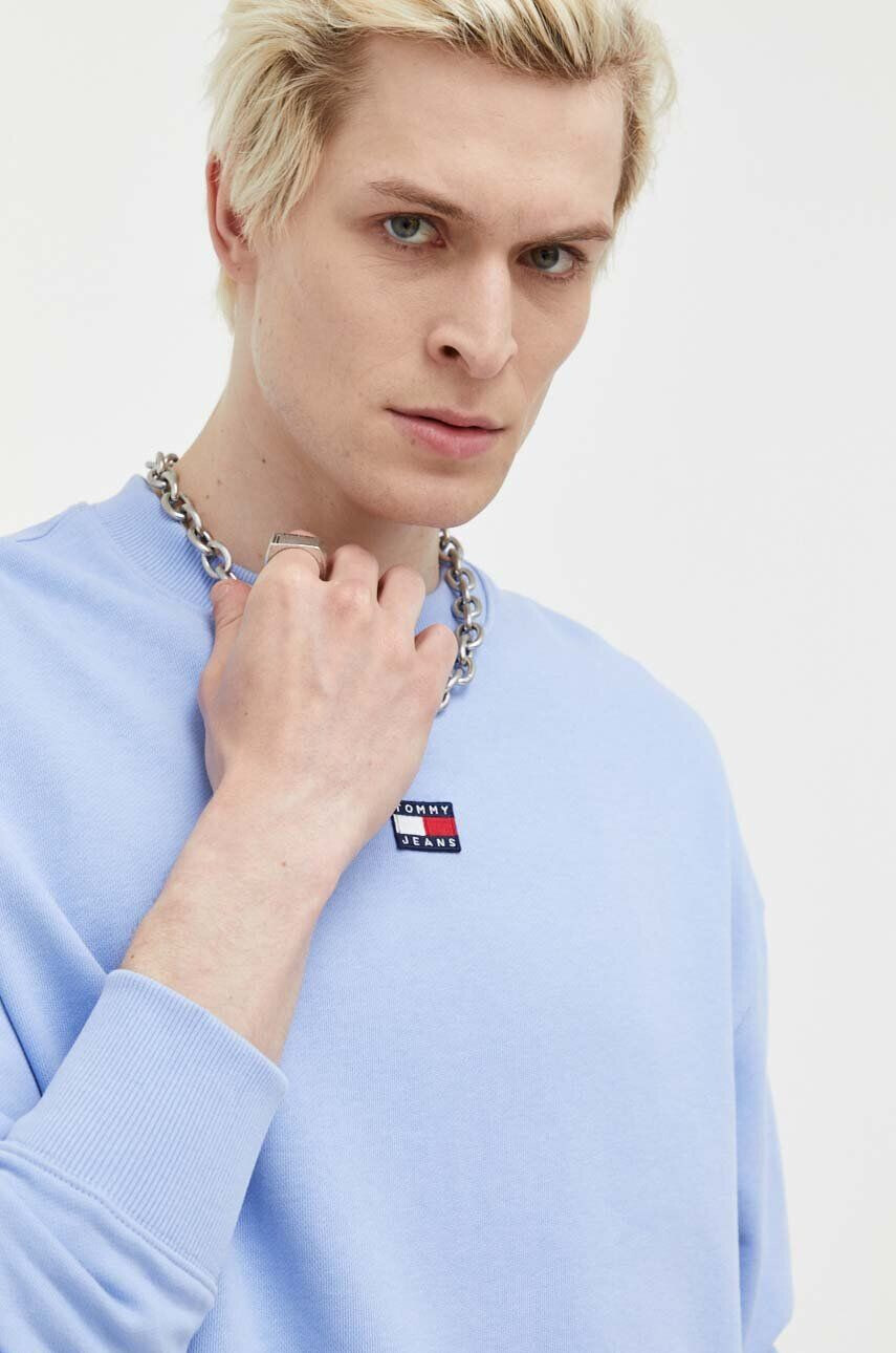 Tommy Jeans Bavlnená mikina dámska čierna farba s kapucňou s potlačou - Pepit.sk