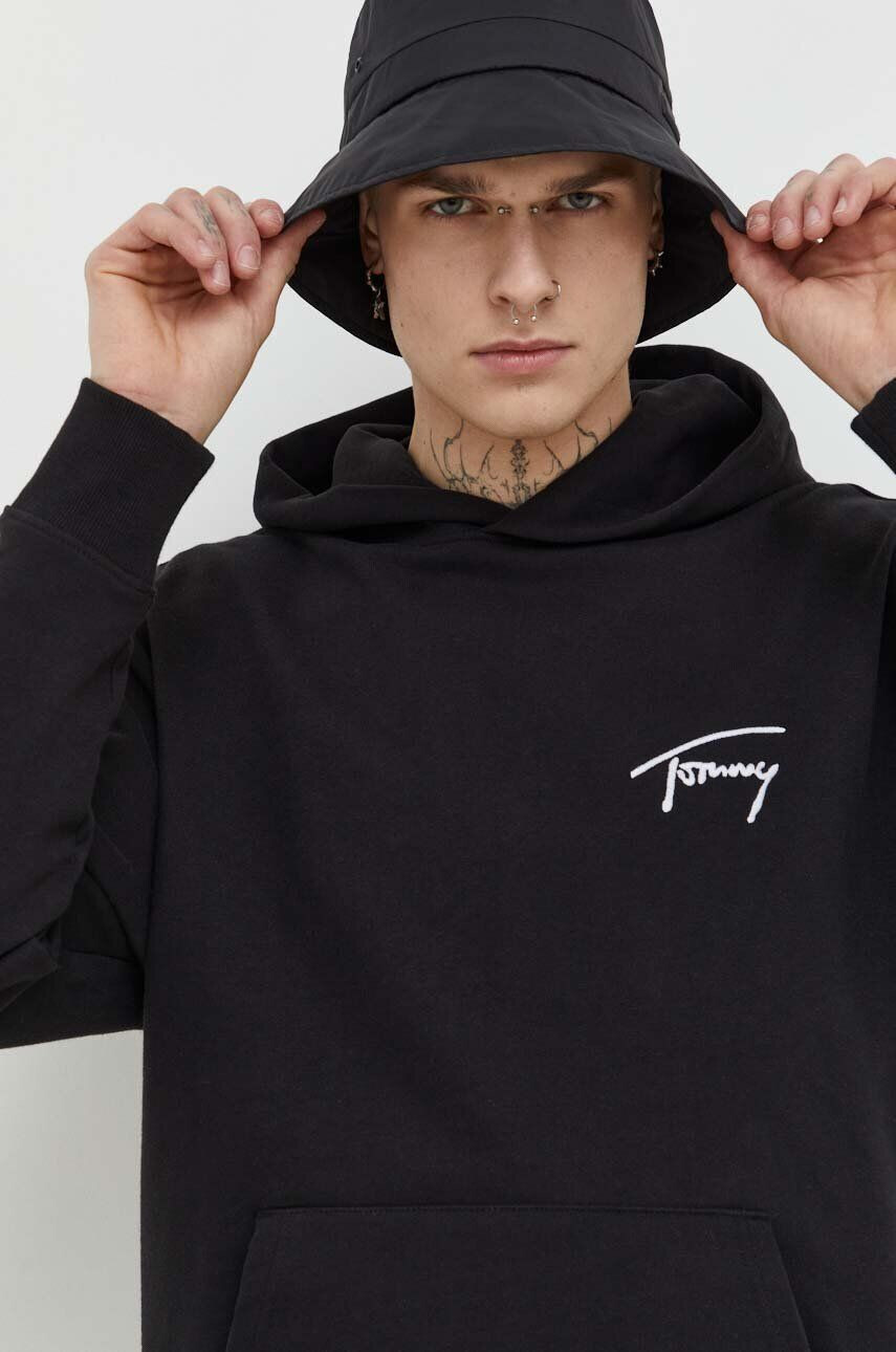 Tommy Jeans Bavlnená mikina dámska s kapucňou s nášivkou - Pepit.sk