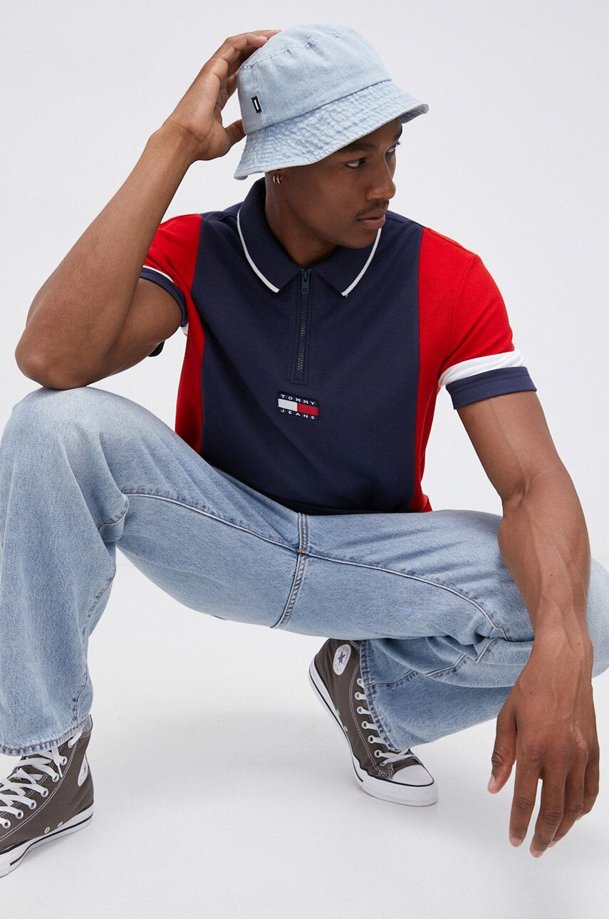 Tommy Jeans Bavlnené polo tričko - Pepit.sk