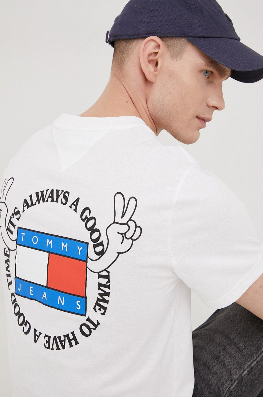 Tommy Jeans Bavlnené tričko - Pepit.sk