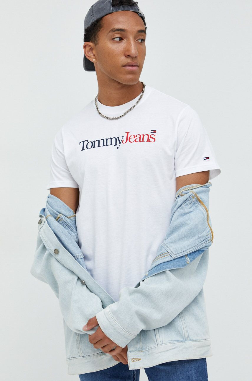 Tommy Jeans Bavlnené tričko - Pepit.sk