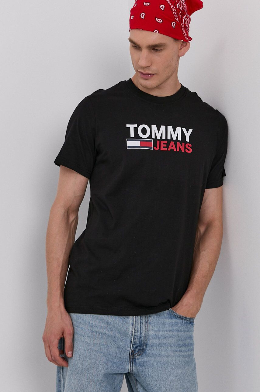 Tommy Jeans Bavlnené tričko - Pepit.sk