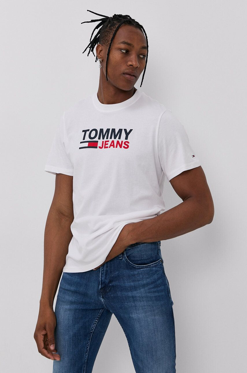 Tommy Jeans Bavlnené tričko - Pepit.sk