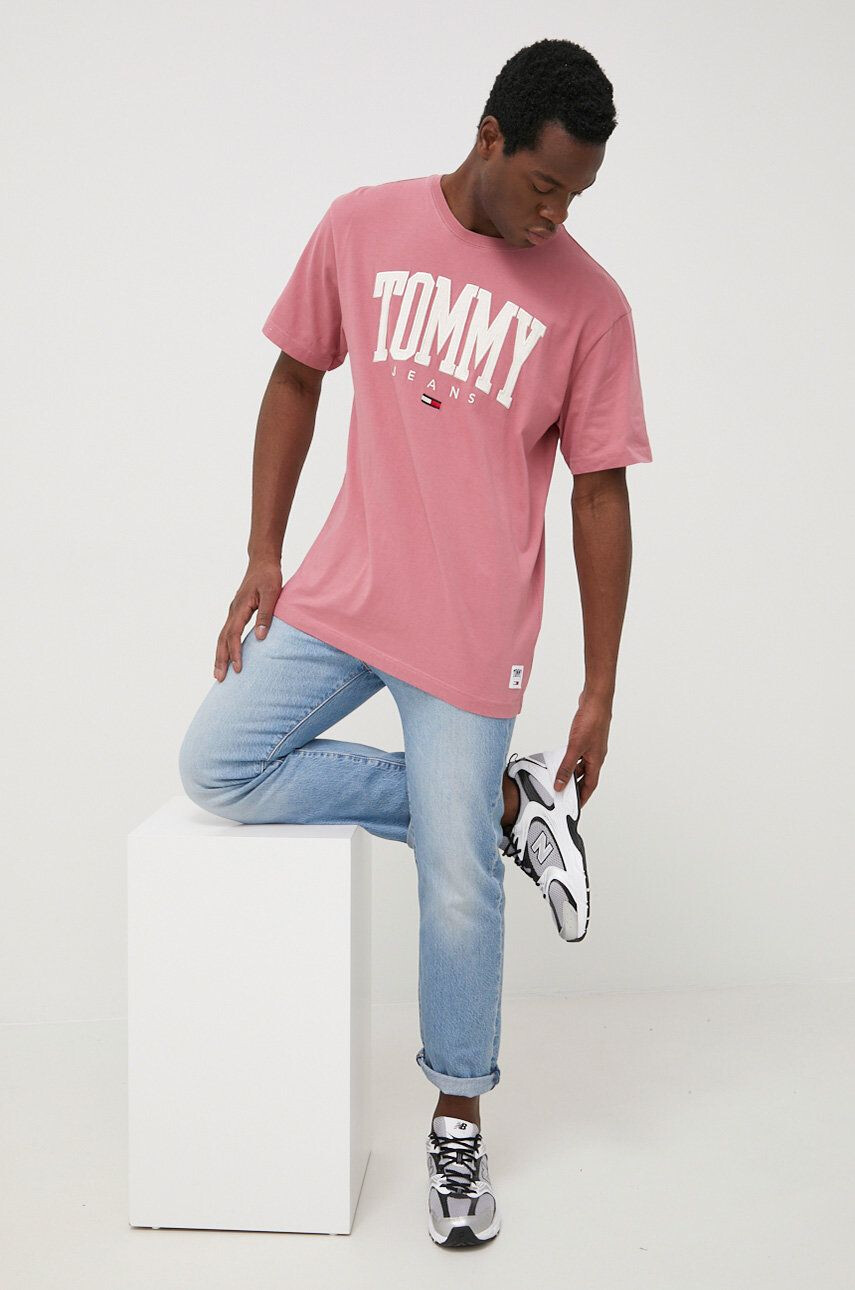 Tommy Jeans Bavlnené tričko - Pepit.sk