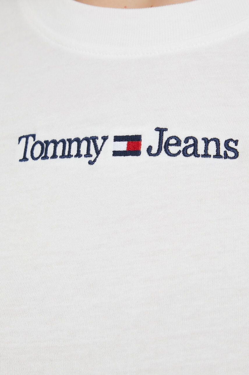 Tommy Jeans Bavlnené tričko s dlhým rukávom - Pepit.sk