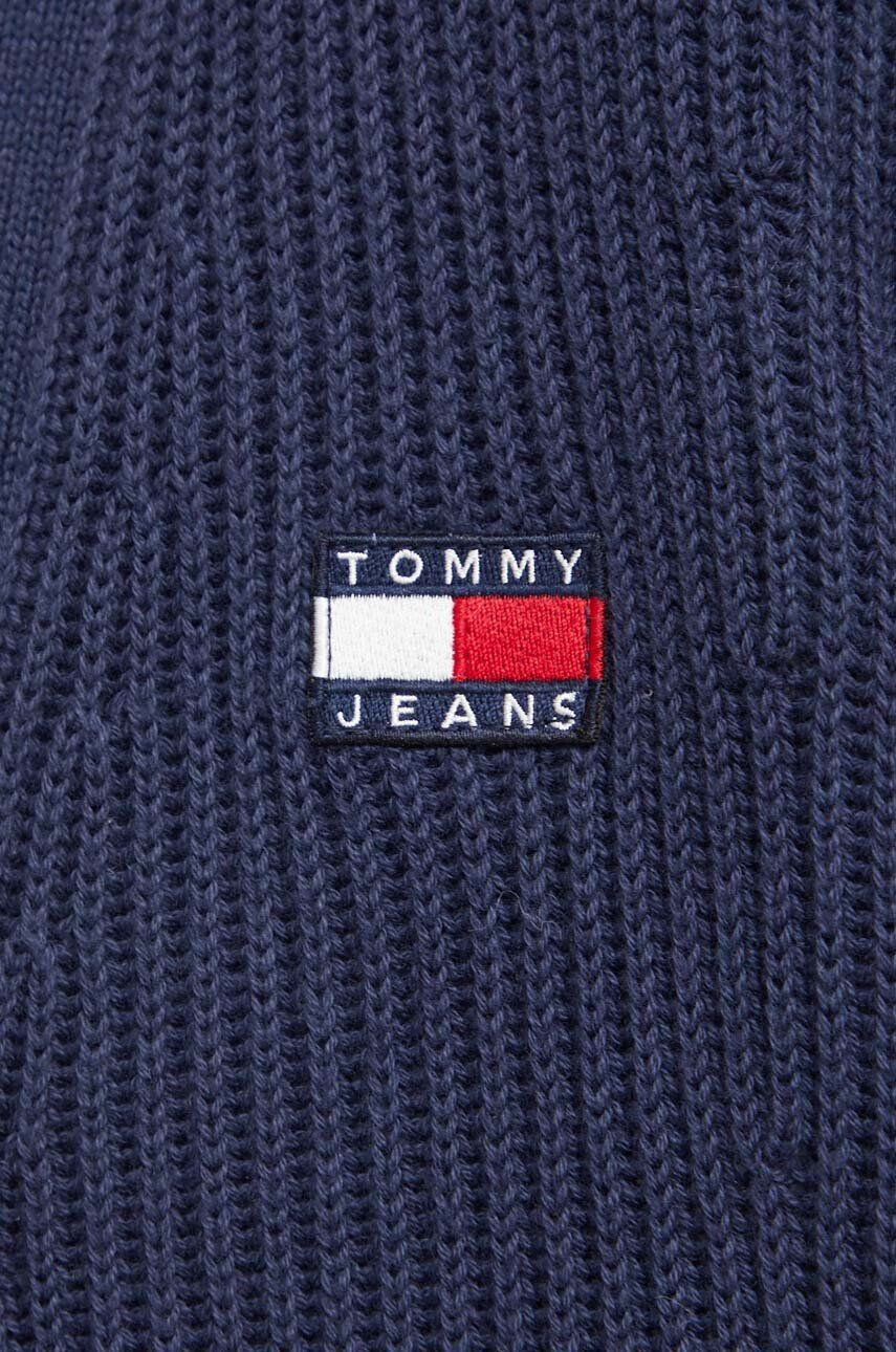 Tommy Jeans Bavlnený kardigán béžová farba - Pepit.sk