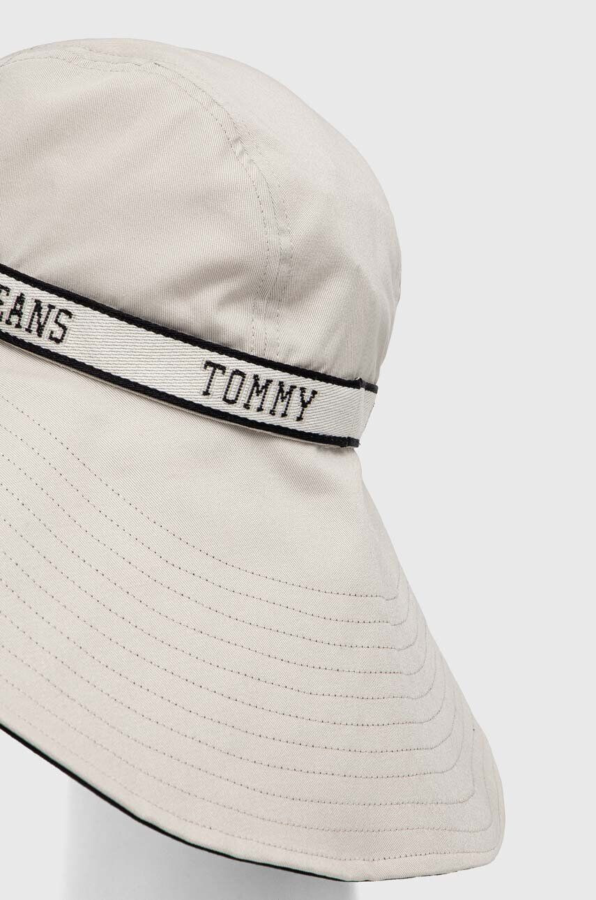 Tommy Jeans Bavlnený klobúk béžová farba bavlnený - Pepit.sk