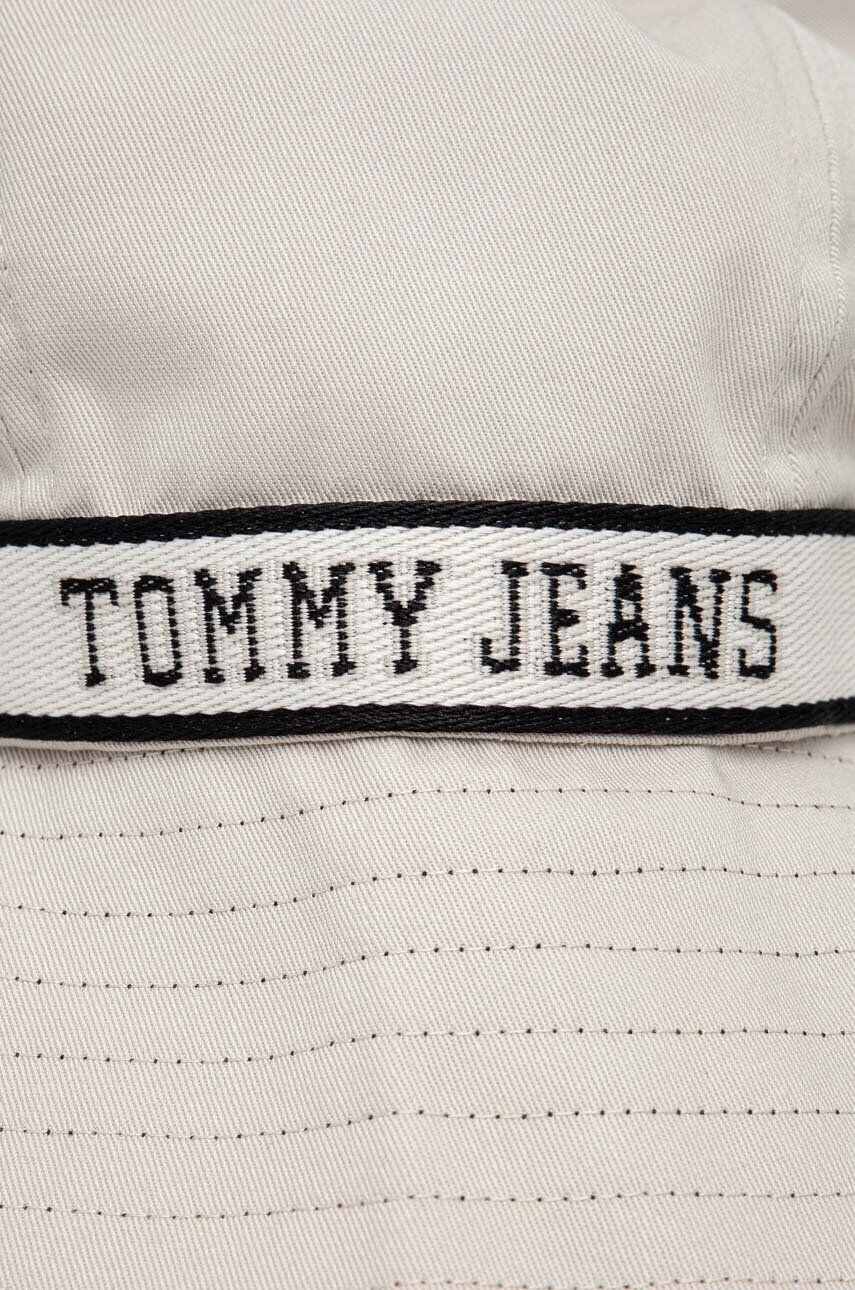 Tommy Jeans Bavlnený klobúk béžová farba bavlnený - Pepit.sk