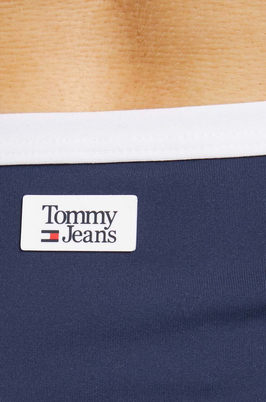 Tommy Jeans Brazílske plavkové nohavičky tmavomodrá farba - Pepit.sk