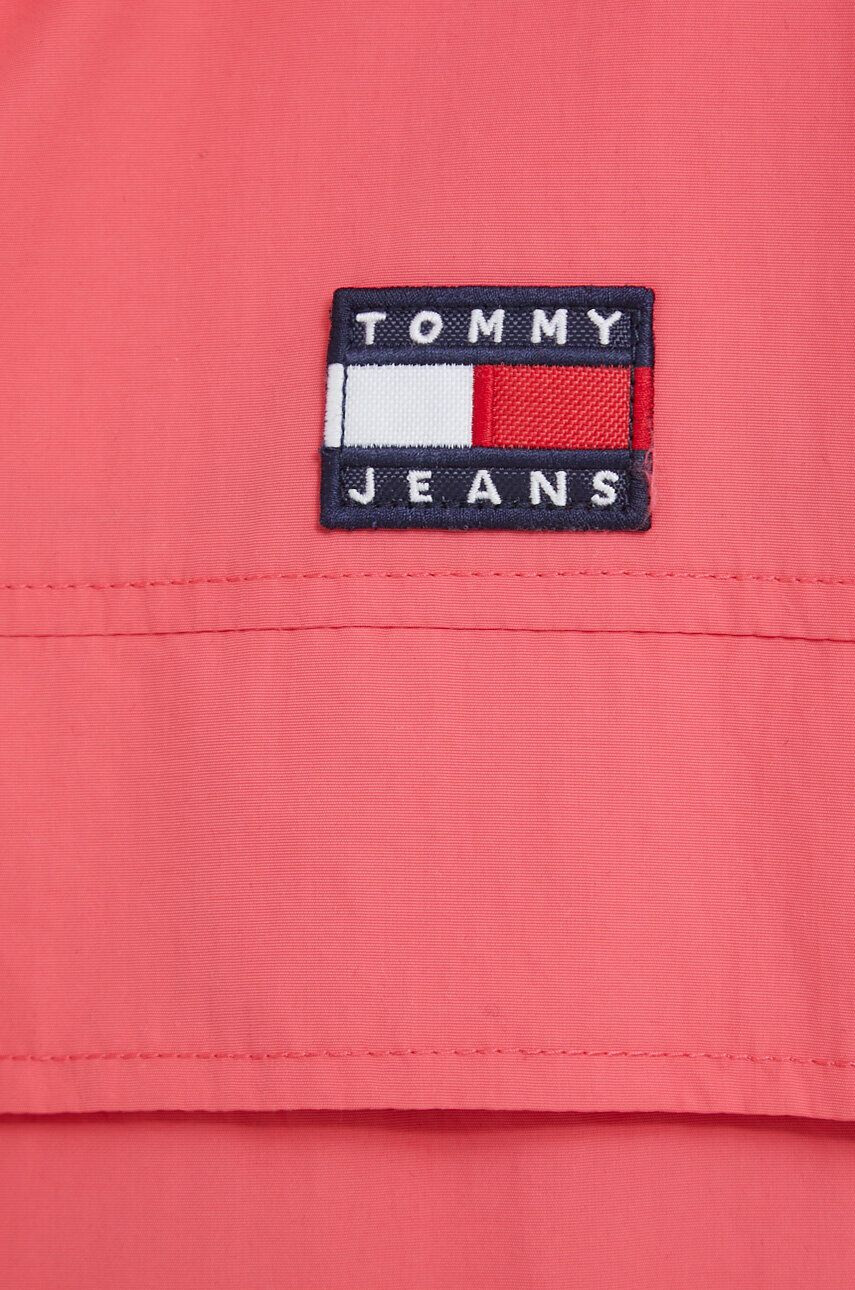 Tommy Jeans Bunda pánska čierna farba prechodná - Pepit.sk