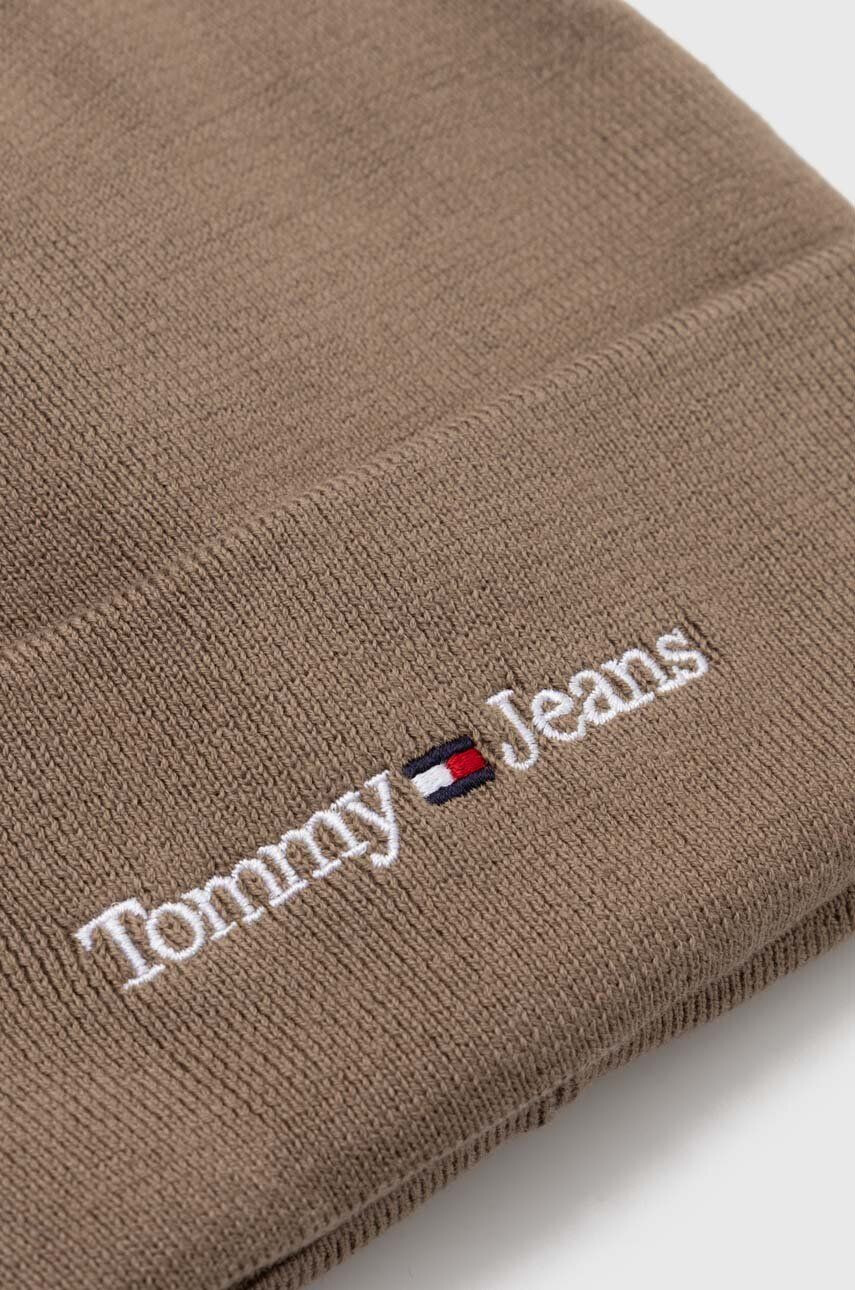 Tommy Jeans Čiapka čierna farba - Pepit.sk