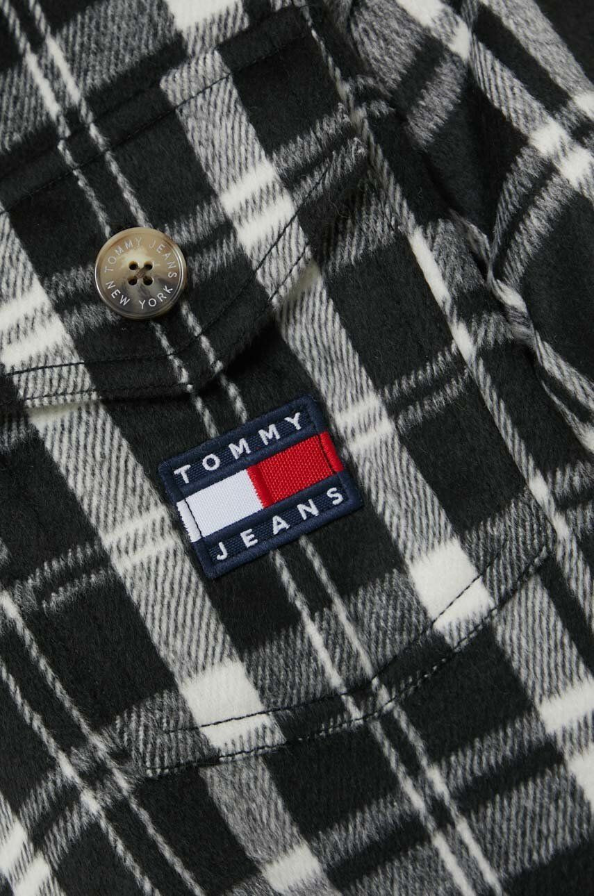 Tommy Jeans Kabát s prímesou vlny - Pepit.sk