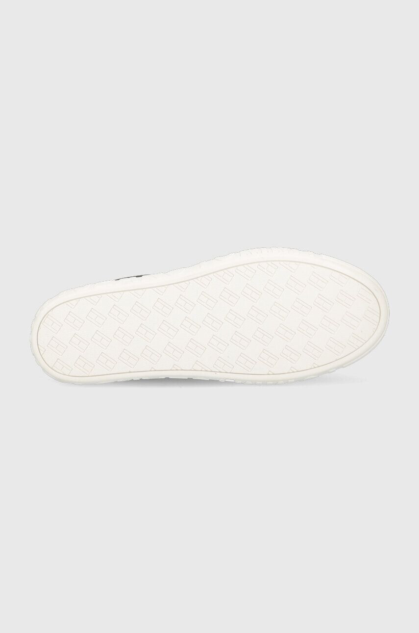 Tommy Jeans Kožené tenisky LEATHER OUTSOLE čierna farba EM0EM01159 - Pepit.sk