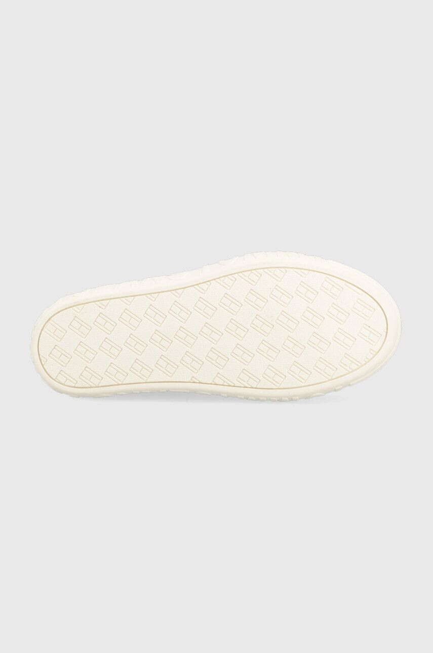 Tommy Jeans Kožené tenisky TJW NEW CUPSOLE LEATHER biela farba EN0EN02212 - Pepit.sk