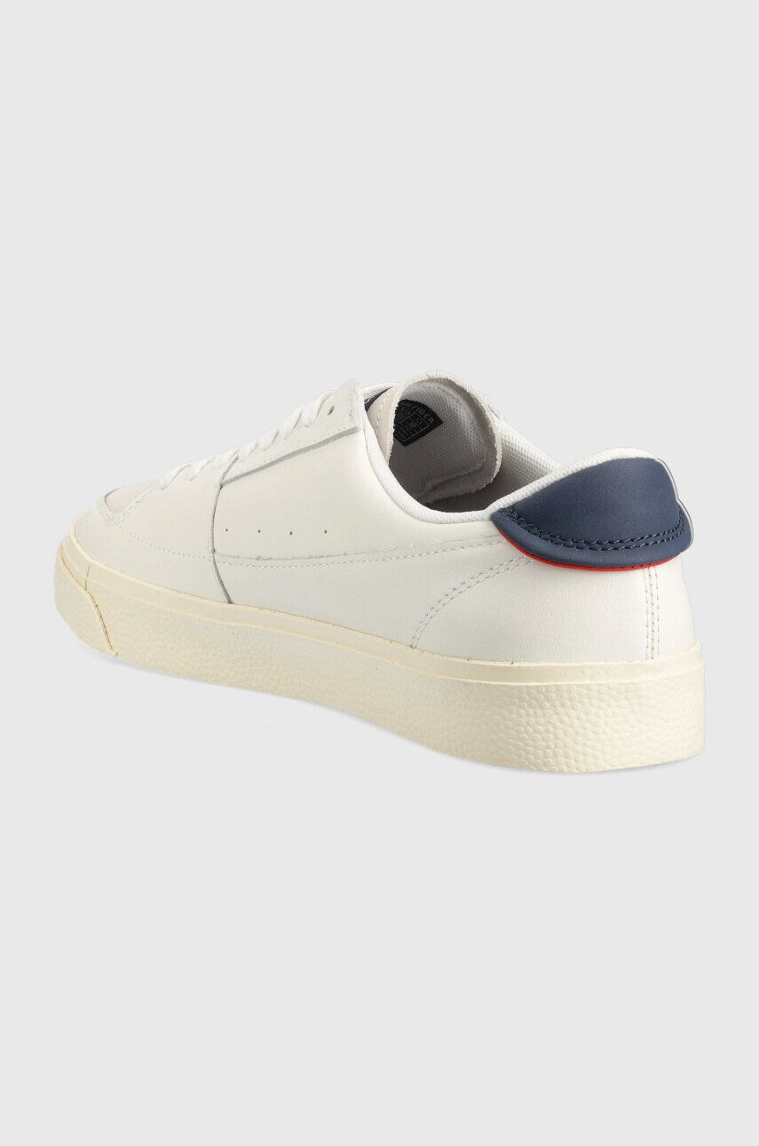 Tommy Jeans Kožené tenisky VULCANIZED ESS biela farba EM0EM01106 - Pepit.sk