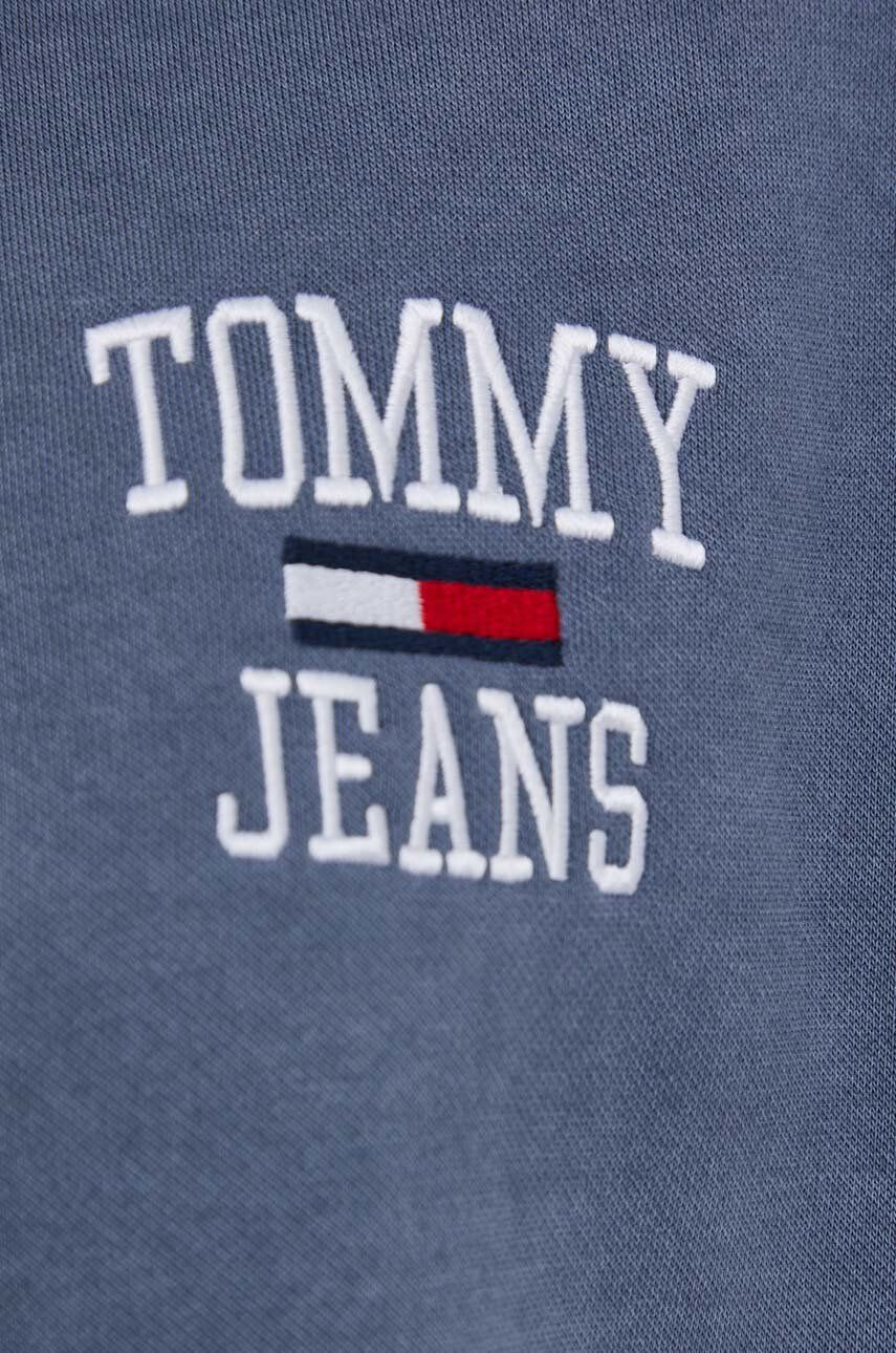 Tommy Jeans Mikina dámska fialová farba s nášivkou - Pepit.sk